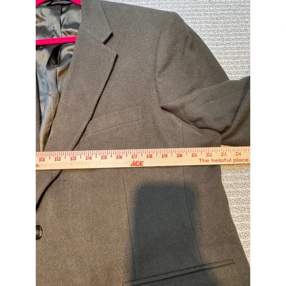 Brooks Brothers 346 Mens 46R‎ Blazer 100% Camel Hair Olive Brown Sport Coat